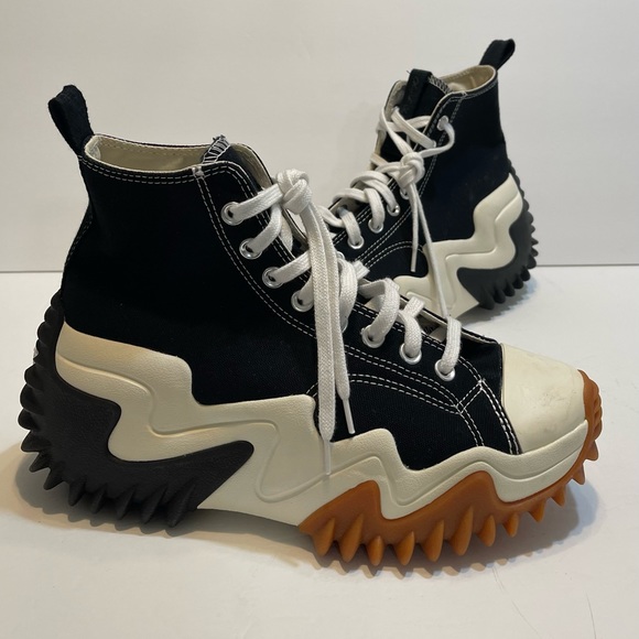 Womens Converse Run Star Motion Hi Sneakers Black/ White Size 9.5 🎁🎈 - Picture 5 of 12